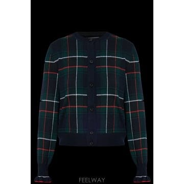 25FW 알렉산더 맥퀸 Checked 가디건 839788Q1BEL4366 TP572804406