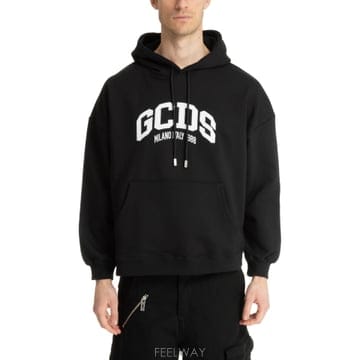 지씨디에스 GCDS 로고 루즈 후드티