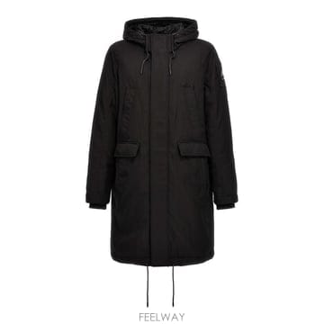 무스너클 파카 Black