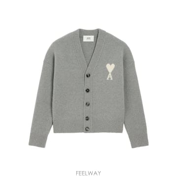 26SS 아미 AMI DE COEUR 가디건 UKC365KN0135058 TP571836682