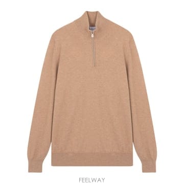 26FW 브루넬로 쿠치넬리 캐시미어 터틀넥 스웨터 with zipper M2200124CM338 TP5765
