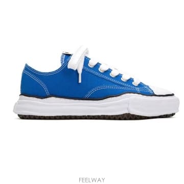 메종 Mihara Yasuhiro 스니커즈 로우 탑 A01FW702CLBLUE TP572801749