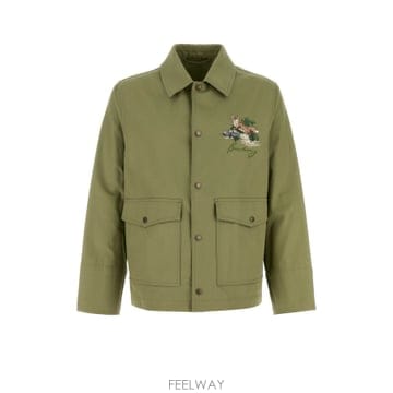25FW Burberry 그린 코튼 자켓 8110218C2982 TP575475942