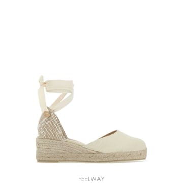 26SS CASTANER Carina 50mm high espadrilles CARINA3001IVORY T