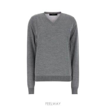 26FW 구찌 Grey 울 스웨터 A002GUXKFQJ1086 TP576961340
