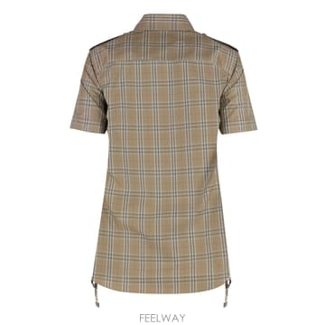 25SS Burberry Checked 코튼 셔츠 8107968165580C2044 TP575475889