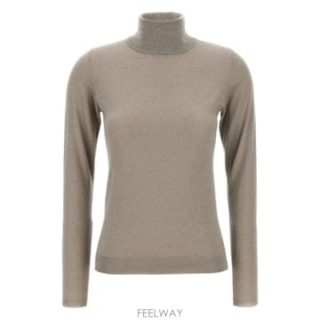 25FW 브루넬로 쿠치넬리 캐시미어 실크 LUREX 터틀넥 M41800063C9729 TP575475883