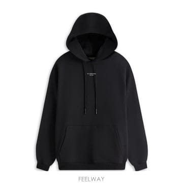 26SS 드롤드무슈 블랙 후드티 HO161CO127BL TP570387482