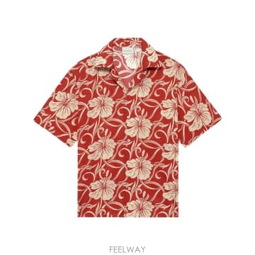 26SS 드롤드무슈 맨즈 셔츠 KSH228CO288RD TP575554029