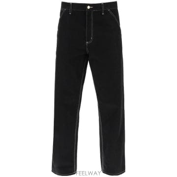 칼하트 칼하트 contrasting topstitching jeans I022947892Y TP5769460