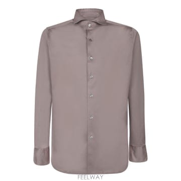 24FW 까날리 롱 슬리브 셔츠  Italian 칼라  프론트 button 클로저  CSL7056GN0231