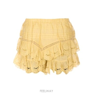 26SS 이자벨마랑 Light Ochre Jocadia 스커트 SH0021FED1J05E10LC TP5707