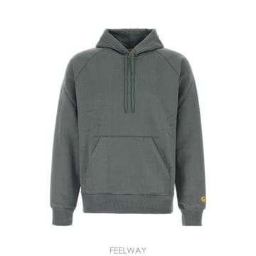 26SS 칼하트 Air Force 블루 코튼 blend 후드 Chase 스웨트 I0336613LPXX TP5