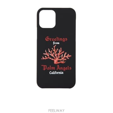 Palm Angels 22SS �ʿ����� ���� phone ���̽� PMPA030S22PLA0051025OSBLACKRED TP577122SS �ʿ����� ���� phone ���̽� PMPA030S22PLA0051025OS