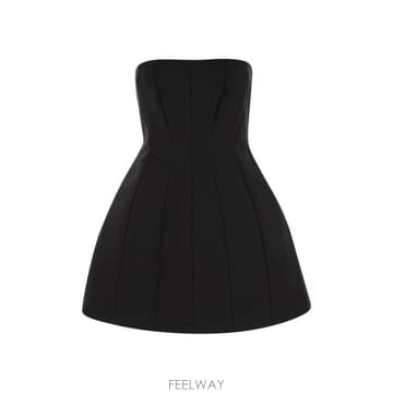 25FW 막스마라 BETEL   sable bustier 드레스 2521236017600004 TP57547