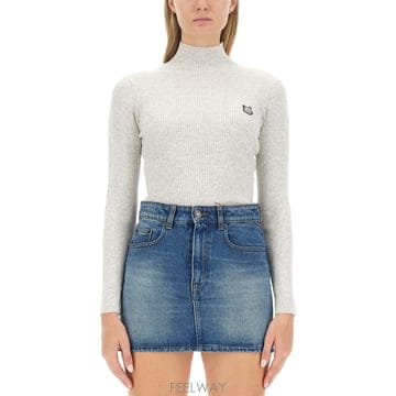 Maison Kitsune 로고 셔츠  CLOTHING LW00806KT1091 TP577090623