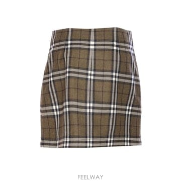 25FW Burberry 체크 pattern 미니 스커트 8110911C3078 TP571836456