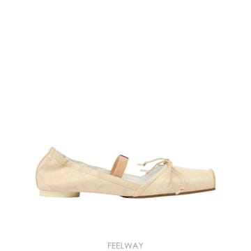 메종마르지엘라 BALLERINA IN PELLE CON PUNTA SQUADRATA S66WZ0037P770