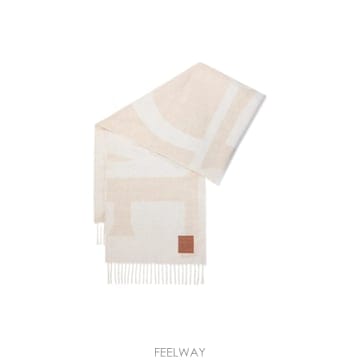 26SS Loewe 캐시미어 스카프 FSA3SS1W042279 TP570450406