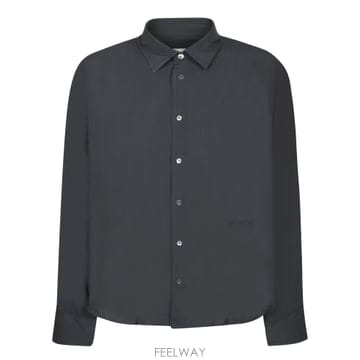 25FW 아미 Solid color, tonal 로고 on the chest, front button clo