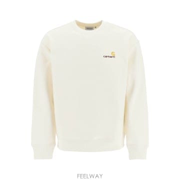 26SS 칼하트 American Script 코튼 Polyester 스웨트 I02547505XX TP5754