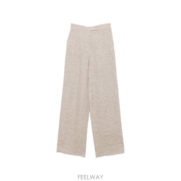 26SS 엠프리오 아르마니 Linen Trousers EW003973TE10381O1004 TP5726599