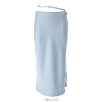 24SS 칼 라거펠트 Karl Charm 소프트 스커트 241W1203303 TP575470385