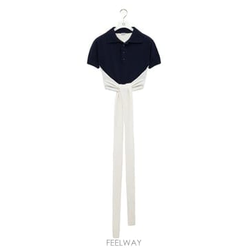 25SS Loewe 울 앤 캐시미어 폴로 셔츠 S540Y55K264871 TP575475127