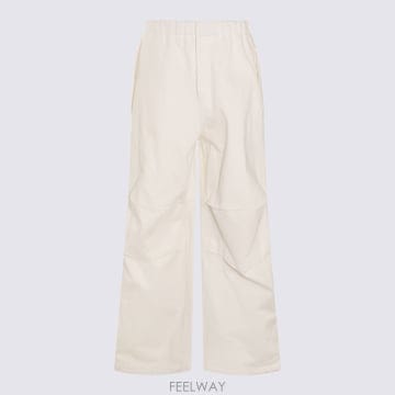 23FW 질샌더 Relaxed fitting 코튼 trousers J21KA0163J46463102 TP57