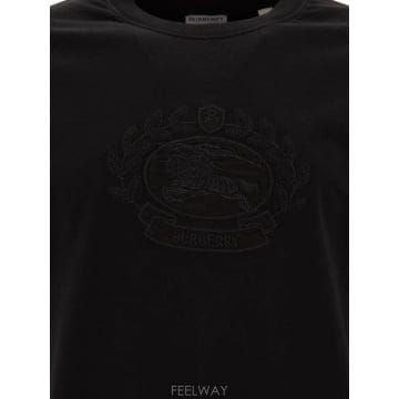 24FW Burberry 로고 Embroidery T 셔츠 8095104 TP575470344