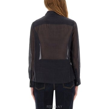 25FW 토리버치 STRIPED 코튼 셔츠 168676400 TP577079526