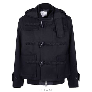 25FW Sacai 울 MELTON BLOUSON 2503846M001 TP577079465