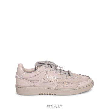 26SS 악셀아리가토 레더 upper  Rubber sole  코튼 레이스  Patchwork design 