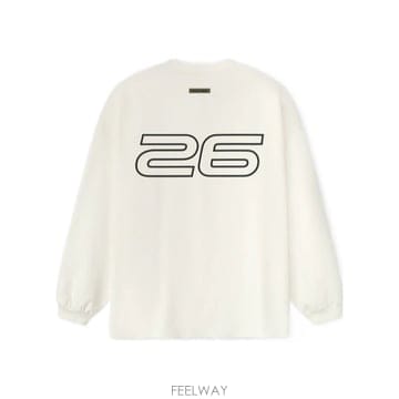 26SS 피어오브갓 ESSENTIALS 90 S 롱 SLEEVE TEE 125HO254543FIVORY TP