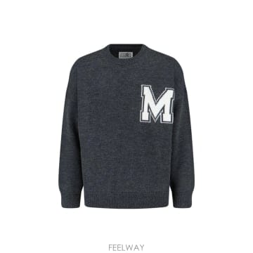 26SS 메종마르지엘라 로고 스웨터 SH0HL0039M13206855M TP570448815