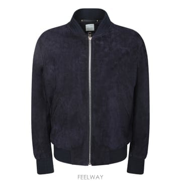 폴스미스 맨즈 REGULAR 핏 SUEDE 봄버 자켓 M1R280UN0004049 TP570799864
