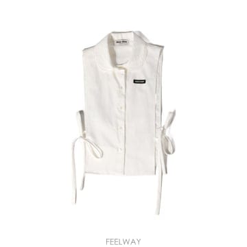 Miu Miu 코튼 셔츠 White