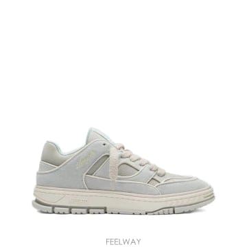 26SS 악셀아리가토 로우 탑 suede 스니커즈  Embroidered 로고 detail  Rubber s