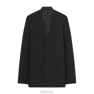23SS 더 로우 Bartholomew 블레이저 6928W2435BLK TP577090045