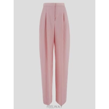 22FW 알렉산더 맥퀸 와이드 레그 trousers 708651QJAAC9066 TP571823855