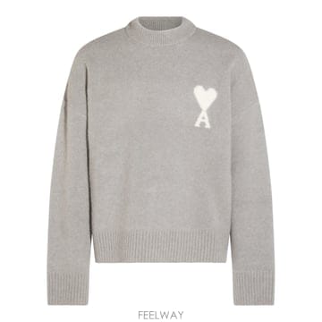 26SS 아미 Ami De Coeur 크루넥 스웨터 UKS836KN0135058 TP571835909