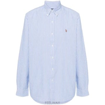 26SS 폴로 랄프 로렌 로고 Embroidery 셔츠 710928918001 TP571125576