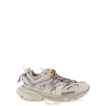 26SS Balenciaga 트랙 Trail 스니커즈 in 옐로우, purple, 브라운 앤 블랙 80059