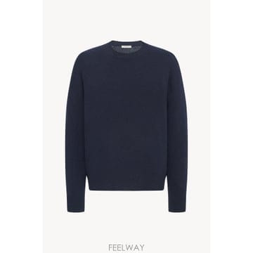 26SS 더 로우 미드나이트 블루 캐시미어 Auguste 스웨터 1288Y973DRN TP575377092