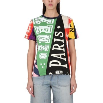 23SS KENZO 크루넥 T 셔츠 FD52TS0494SOMU TP571842067