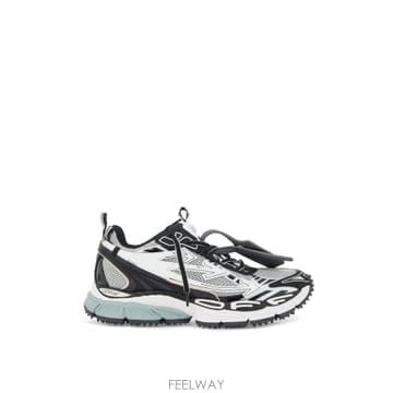 26FW Off 화이트 블랙 앤 Grey Ow Be Right Back 스니커즈 OWIA289C99FAB00