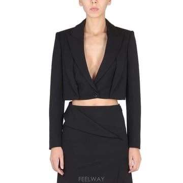 23SS 알렉산더 맥퀸 CROPPED 자켓 723367QJAAC1000 TP571823571