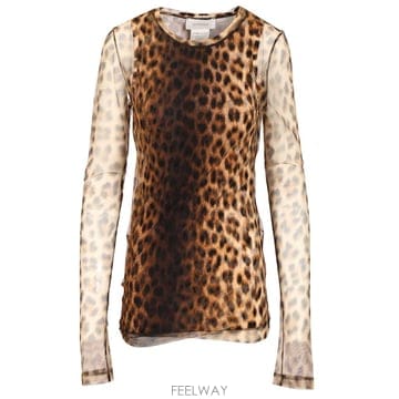 26SS 스포츠 맥스 ZEBU 롱 SLEEVE 크루넥 DOUBLE LAYER 탑 261294107260027