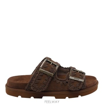 26SS Mou Bio 샌들 투 Buckles 631000ANUTBR TP572725589