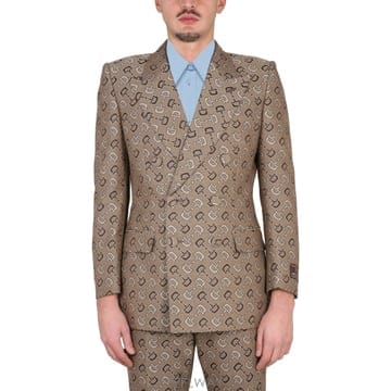 25SS 구찌 MAXI CLAMP PATTERN 코튼 자켓 705284ZAKIV9549 TP571841940
